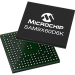Microchip Technology-SAM9X60D6KT-I/4GB Microprocessors - MPUs MPU SAM9X60 RISC 32bit 600MHz 196-Pin TFBGA T/R