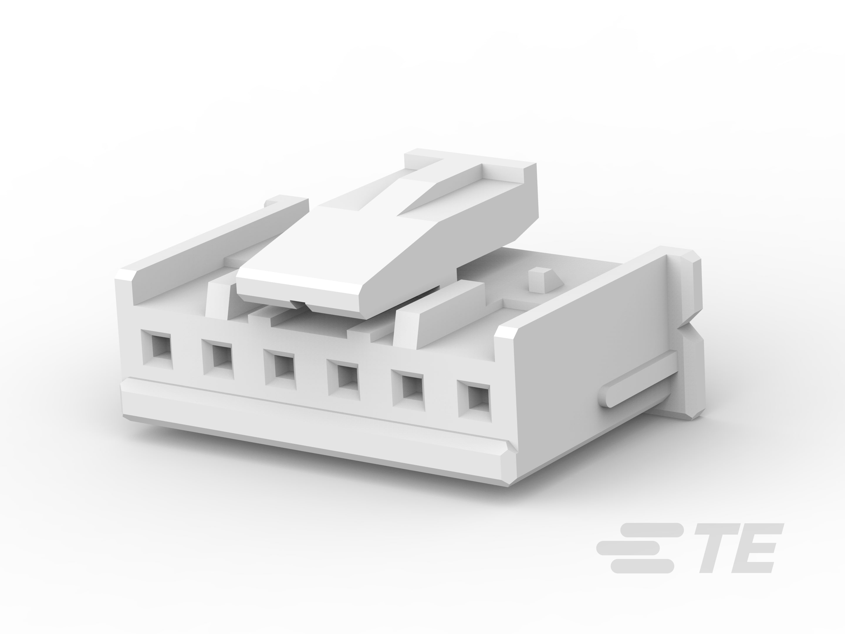 6 POS EP 2.5 HSG, GLOW WIRE-1744417-6