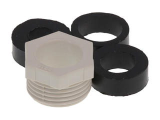 936000035 - GWconnect Plastic Cable Gland, with Washer and Gaskets, Pg11 Thread