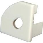 JKL Components-ZRC-18C-ECH Lighting Accessories LED Aluminum Corner Channel Rail with Cover