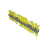 Samtec-ZW-30-11-G-D-200-340 Connector Headers and PCB Receptacles Conn Board Stacker HDR 60 POS 2.54mm Solder ST Top Entry Thru-Hole Bulk