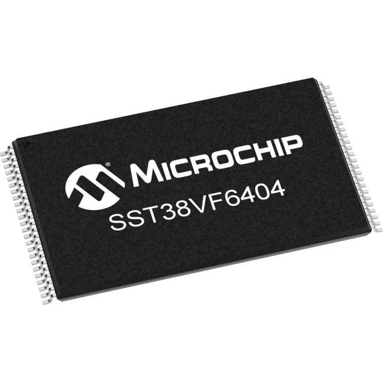 Microchip Technology-SST38VF6404-90-5C-EKE Flash NOR Flash Parallel 3.3V 64M-bit 4M x 16 90ns 48-Pin TSOP Tray