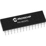 Microchip Technology-PIC16C57C-04/P Microcontrollers - MCUs MCU 8-bit PIC RISC 3KB EPROM 3.3V/5V 28-Pin PDIP Tube