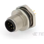TE Connectivity-T4142012081-000 Connector Circular Conn M12 Circular PIN 8 POS Solder ST Panel Mount 8 Terminal 1 Port