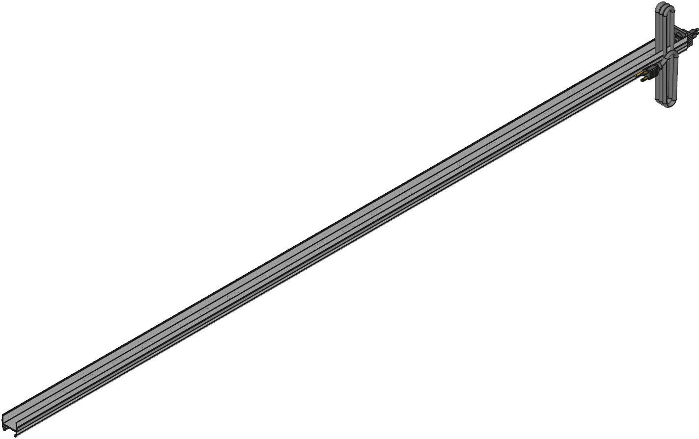 Hammond Manufacturing-1587H19A1 Power Distribution Units Vertical Rackmount Outlet Strip