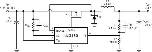 LM3485 product image
