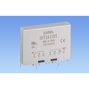 COSEL-SUTS62412 DC to DC Converter and Switching Regulator Module Module DC-DC 24VIN 1-OUT 12V 0.5A 6W 7-Pin COSEL-SUTS62412 DC to DC Converter and Switching Regulator Module Module DC-DC 24VIN 1-OUT 12V 0.5A 6W 7-Pin