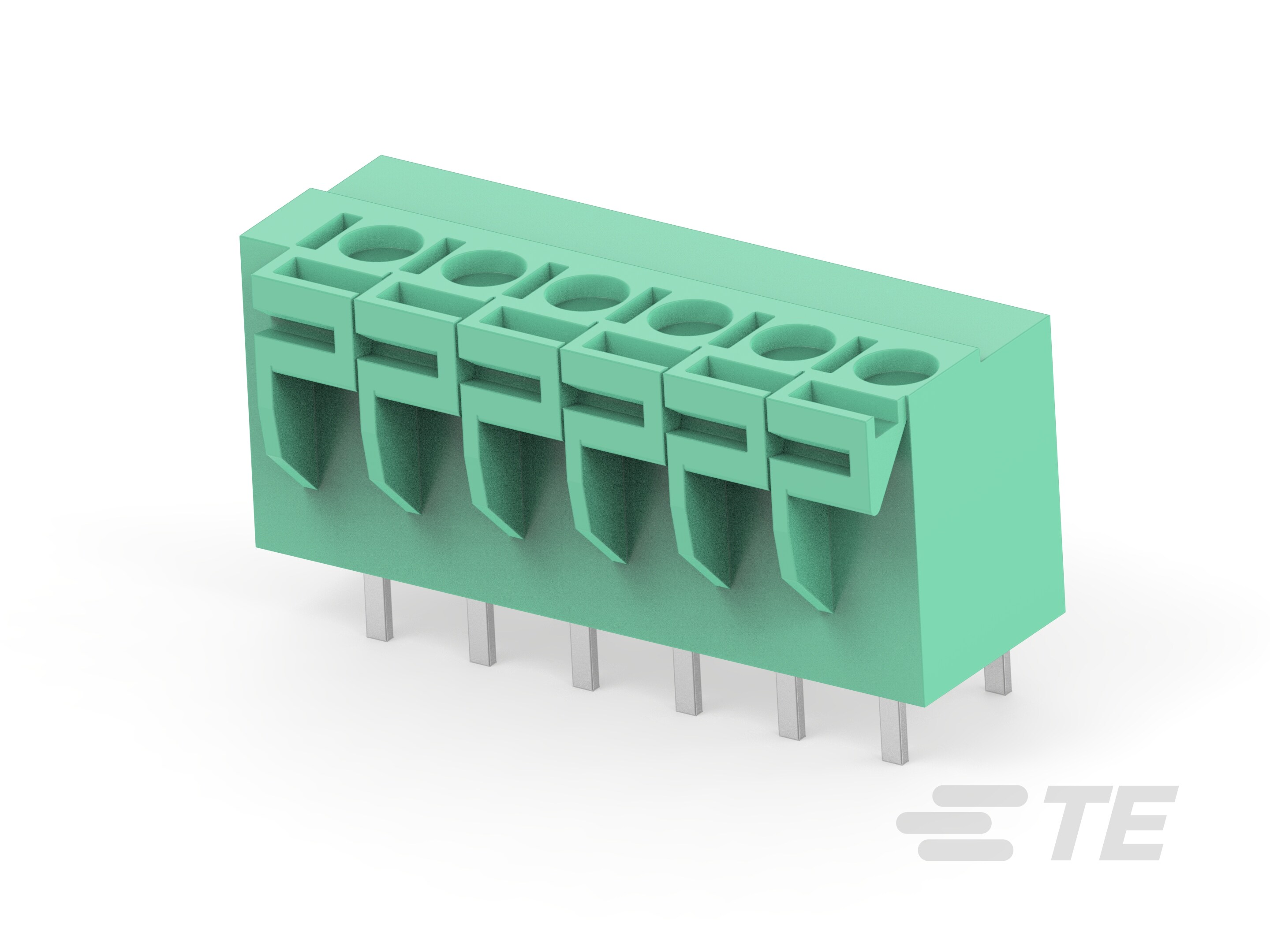 6P Spring TB, 180deg, VT,5.08mm, Green-1776260-6 6P Spring TB, 180deg, VT,5.08mm, Green-1776260-6