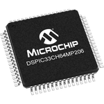 Microchip Technology-DSPIC33CH64MP206T-I/PT Microcontrollers - MCUs MCU 16-bit dsPIC Harvard 64KB Flash 3.3V 64-Pin TQFP T/R