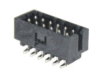 1511181514 - 2.00mm Pitch, Milli-Grid PCB Header, Dual Row, Vertical, Surface Mount, 0.05µm Gold (Au) Plating, without Peg, with Pick and Place Cap, 14 Circuits, Glow-Wire Capable, Tube