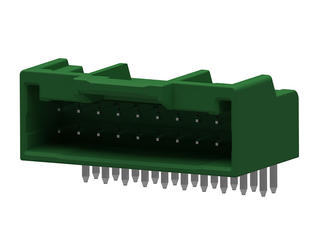 5018761046 - 2.00mm Pitch, iGrid PCB Header, Dual Row, Right-Angle, Through Hole, Matte Tin (Sn) Plating, Positive Lock, 10 Circuits, Tray, 3.20mm PC Tail Length, Green