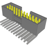 Samtec-FTSH-112-02-L-D-RA-ES Connector Headers and PCB Receptacles Conn Shrouded Header (4 Sides) HDR 24 POS 1.27mm Solder RA Side Entry Thru-Hole Tube
