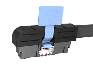 3007711000 - NextStream Side-Exit-to-NextStream Side-Exit Cable Assembly, Pull Tab, 16x, 124 Circuits, 20 HS Channels Max, PCIe Gen 6, 300.00mm Length