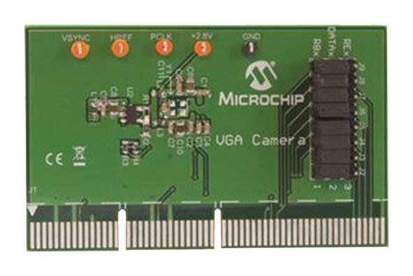 Daughter Board, PIC32 VGA Camera Sensor PICTail™ Plus, 640x480 VGA Color CMOS Sensor