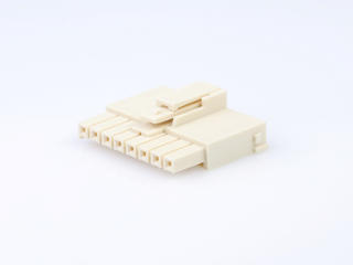1722564108 - Ultra-Fit Tangless Receptacle Housing, 3.50mm Pitch, Single Row, 8 Circuits, Natural, Glow-Wire Capable