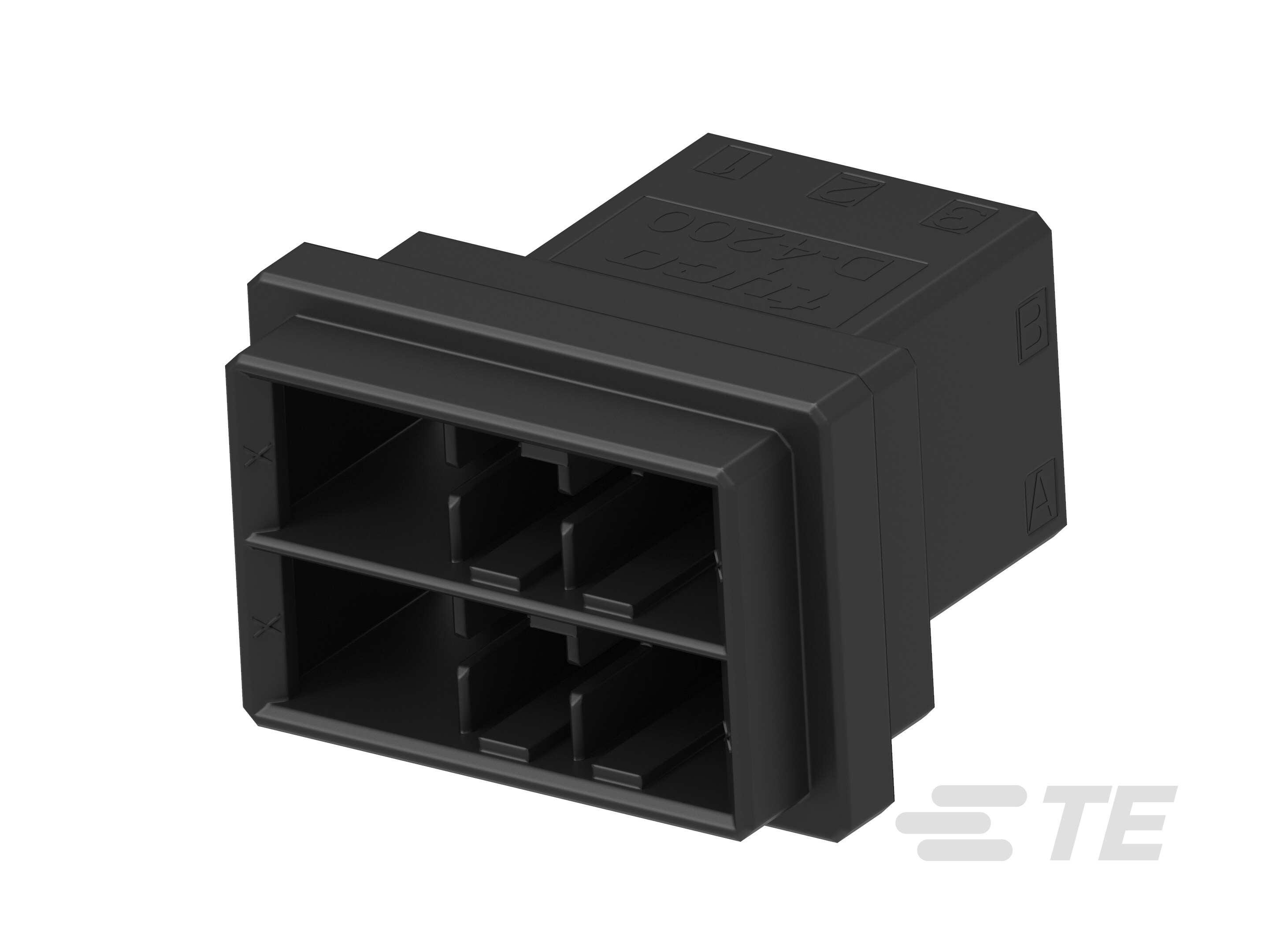 DYNAMIC 4200M TAB HSG 6P F/H XY-3-1903330-3