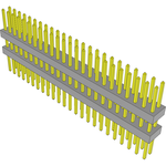 Samtec-TW-24-07-G-D-280-235 Connector Headers and PCB Receptacles Conn Board Stacker HDR 48 POS 2mm Solder ST Top Entry Thru-Hole Bulk