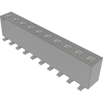 Samtec-FHP-10-02-TM-S-LC Connector Headers and PCB Receptacles Conn Socket Strip SKT 10 POS 3.96mm Solder ST Top Entry SMD Tube Samtec-FHP-10-02-TM-S-LC Connector Headers and PCB Receptacles Conn Socket Strip SKT 10 POS 3.96mm Solder ST Top Entry SMD Tube