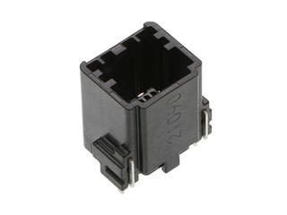 2257702016 - HSAutoLink II Unsealed Header, Vertical, 12 Circuits, Key A, Black