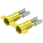 Panduit-DV10-250C-2K Connector Terminals Quick Disconnect Terminal 10-12AWG Brass Yellow F 24.1mm Tin T/R