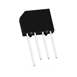 GeneSiC Semiconductor-KBP204G Bridge Rectifiers Diode Rectifier Bridge Single 400V 2A 4-Pin Case KBP