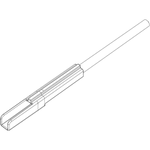 Molex-0343454001 Connector Accessories Connector Accessories Cavity Plug Straight Polyamide 6/6 Dark Gary MX 150™ Bag