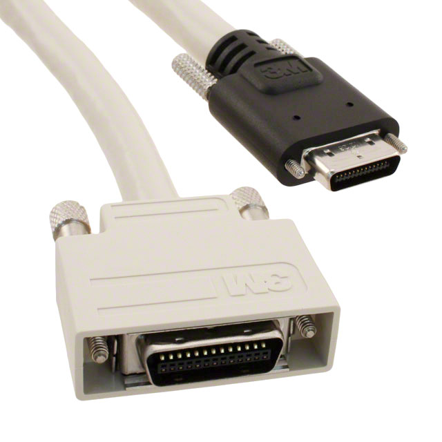 Shrunk Delta Ribbon (SDR)_Male to Male_Round, Beige