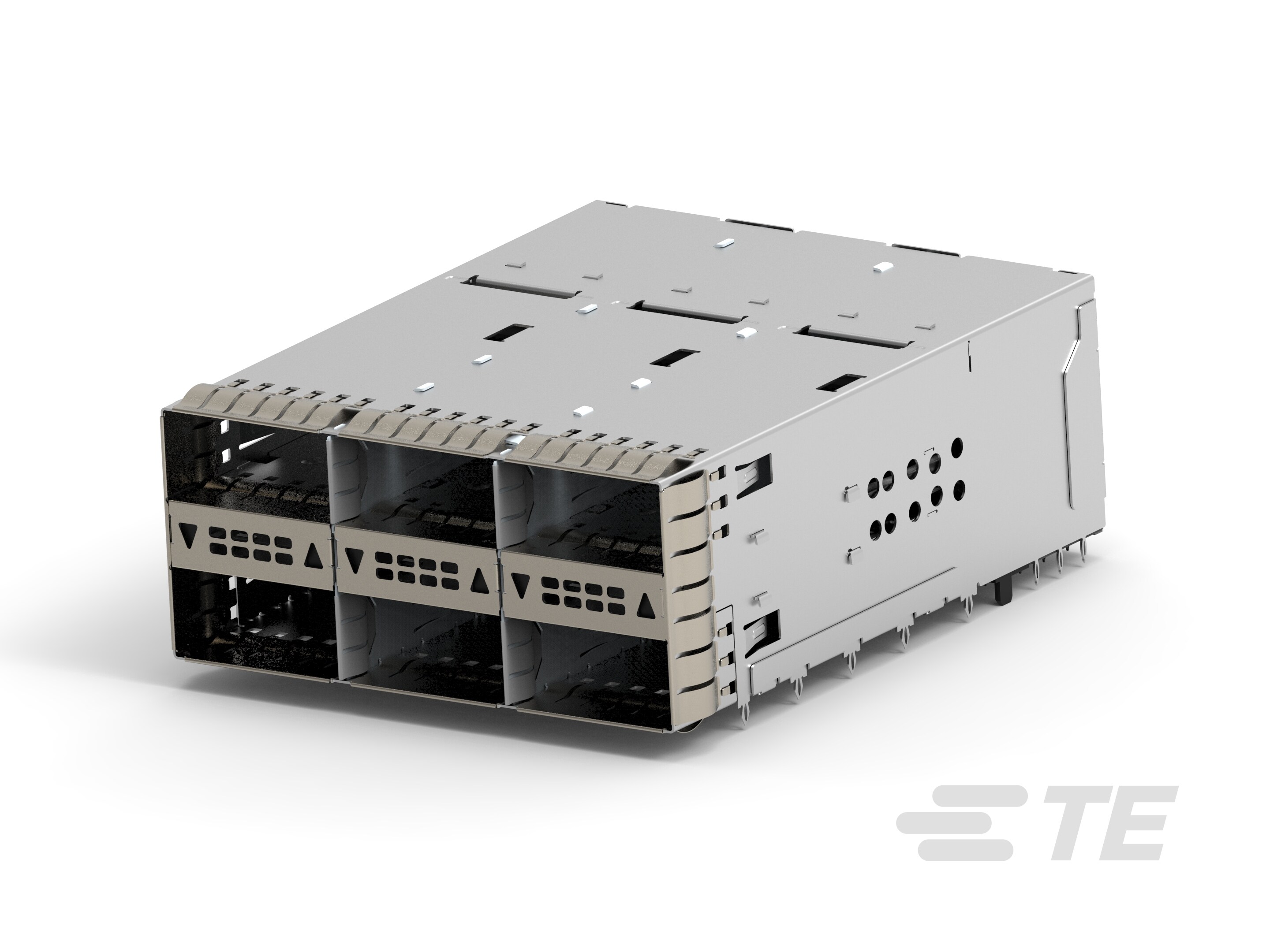 zQSFP+ STACKED RECEPTACLE ASSEMBLY 2X3-2227671-3