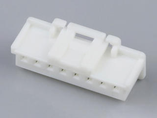 5023510800 - DuraClik Wire-to-Board Receptacle Housing, Single Row, 8 Circuits, Natural