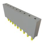 Samtec-SQT-109-01-F-S Connector Headers and PCB Receptacles Conn Socket Strip SKT 9 POS 2mm Solder ST Top Entry Thru-Hole Tube