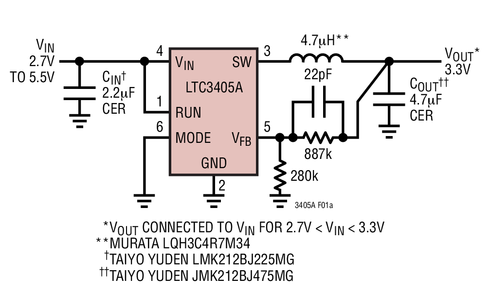 LTC3405A-1.375 product image