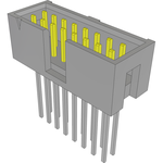 Samtec-HTSS-108-03-L-D Connector Headers and PCB Receptacles Conn Shrouded Header HDR 16 POS 2.54mm Solder ST Top Entry Thru-Hole Bulk