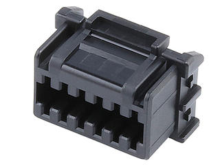 2202002121 - 2.00mm Pitch, Micro-Lock Plus Receptacle Crimp Housing, Dual Row, Positive Lock, 12 Circuits, Low-Halogen, Black