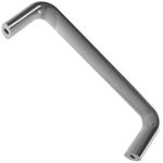 RAF Electronic Hardware-8366-1032-A-24  Oval Handle Black Aluminum Anodized