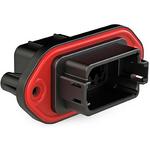 Amphenol-AT04-12PB-PM11 Connector Discrete Wire Housing Conn Housing RCP 12 POS Crimp ST Panel Mount Black Amphenol-AT04-12PB-PM11 Connector Discrete Wire Housing Conn Housing RCP 12 POS Crimp ST Panel Mount Black