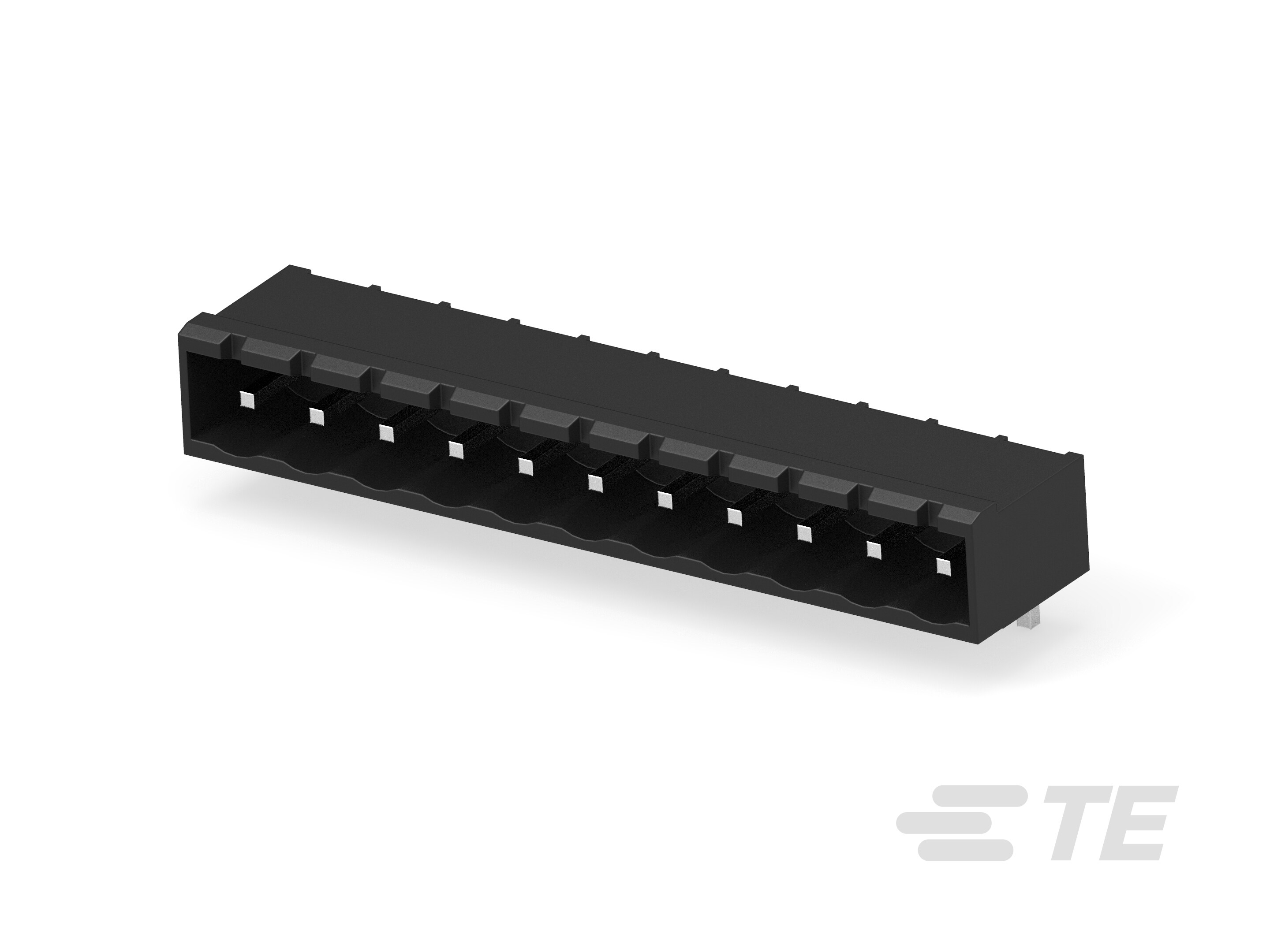 11POS 5.0MM CE R/A HDR,TRM BLK-1-796645-1