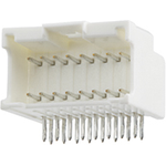 Molex-0559591030 Connector Headers and PCB Receptacles Conn Shrouded Header (4 Sides) HDR 10 POS 2mm Solder RA Thru-Hole MicroClasp Tray