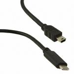 CnC Tech, LLC-105-1030-BL-00200 Cable Assembly USB Cable Assembly USB 2m USB Type C to USB 3.0 Type B 24 to 9 POS M-M