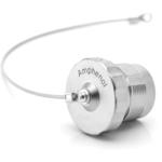 Amphenol-P31661-09 Connector Accessories Connector Accessories Dust Cap Straight Zinc Die Cast Nickel CHECKMATE™ Box