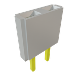 Samtec-SLM-101-01-S-D Connector Headers and PCB Receptacles Conn Socket Strip SKT 2 POS Solder ST Thru-Hole Bulk