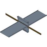 Hammond Manufacturing-REFK1907017BK1  Black Steel DIN Rail Desktop Rack Cabinet