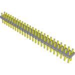 Samtec-TLW-125-05-G-D Connector Headers and PCB Receptacles Conn Unshrouded Header HDR 50 POS 2.54mm Solder ST Top Entry Thru-Hole Bulk