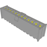 Samtec-IPL1-112-01-L-S-K Connector Headers and PCB Receptacles Conn Wire to Board HDR 12 POS 2.54mm Solder ST Top Entry Thru-Hole Mini Mate® Tube