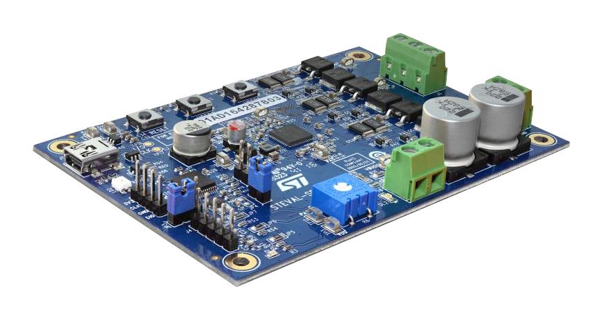 Evaluation Board, STSPIN32F0 & STD140N6F7 MOSFET's, Advanced BLDC Controller, Easy to Use