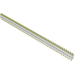Samtec-HW-50-07-G-S-250-100 Connector Headers and PCB Receptacles Conn Board Stacker HDR 50 POS 2.54mm Solder ST Top Entry Thru-Hole Bulk
