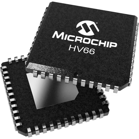 Microchip Technology-HV66PJ-G LCD Drivers LCD Driver 5V 44-Pin PLCC Tube