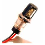 Dialight-657-3009-806F Panel Mount Indicators LED Panel Mount Indicator Uni-Color Blue 880mcd 2-Pin