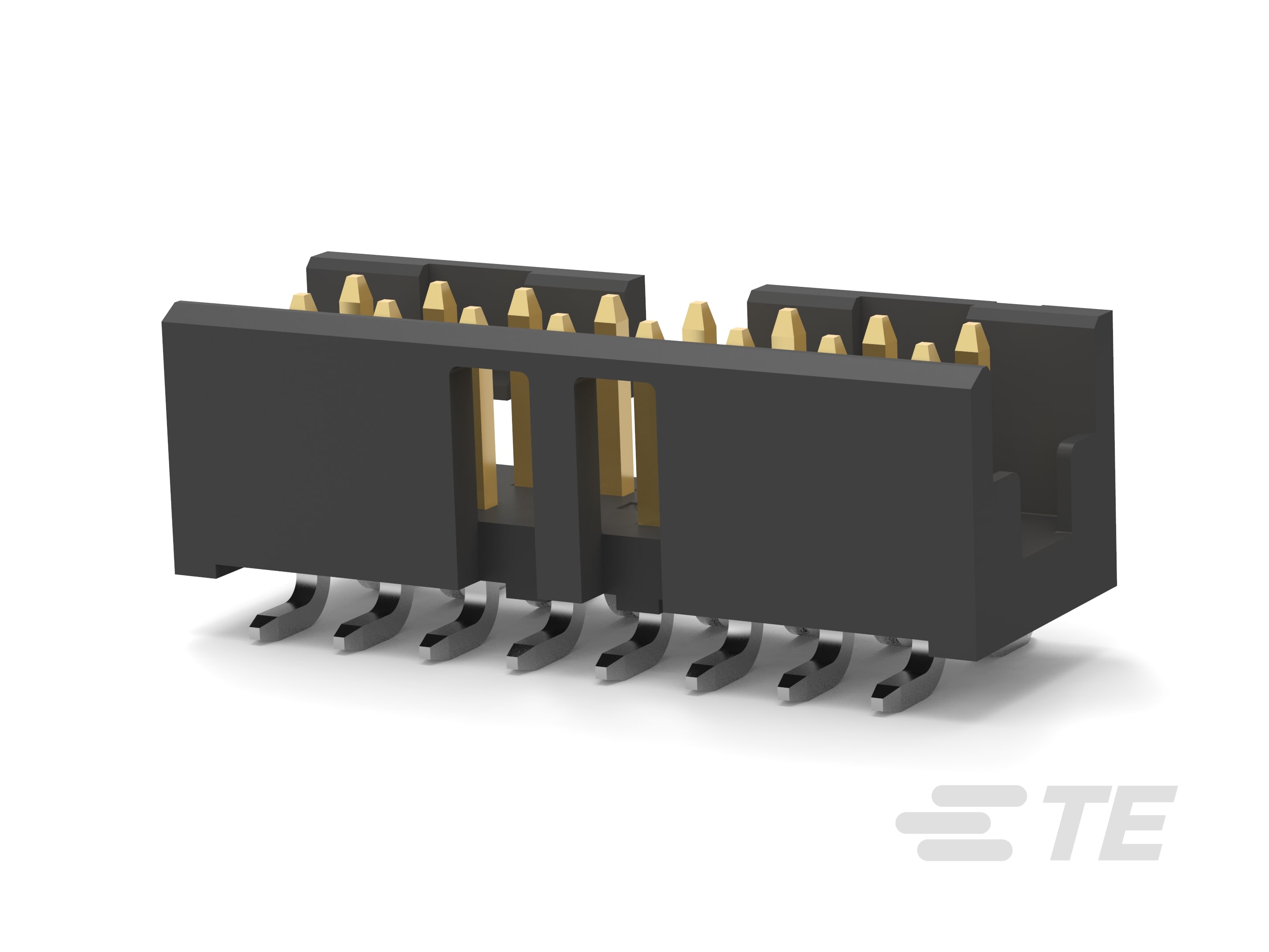 30P,2MM,SHRD HDR,DRVT,SMD,0.1AU,TRW/CAP-3-2823368-0