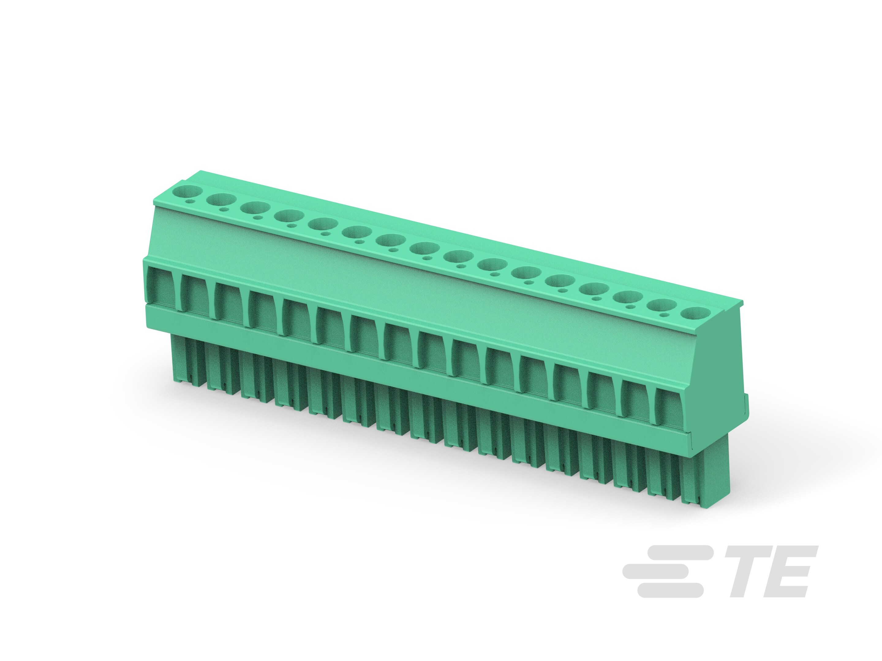 Str Plug, 3.81mm, Green, RH, 1-1-1986374-6