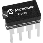 Microchip Technology-TC426IJA Gate and Power Drivers Driver 1.5A 2-OUT Low Side Inv 8-Pin CDIP Tube